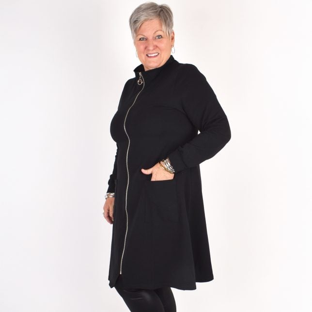 Tunika med dragkedja och fickor, DIANA