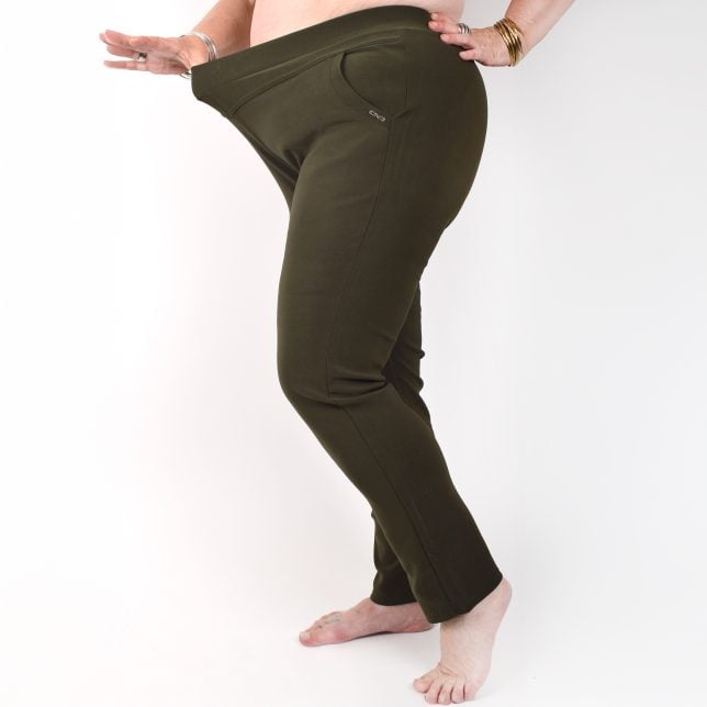 Stretchbyxor, fickor med fin detalj, NINNA